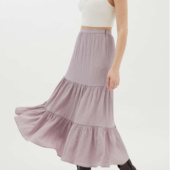 Urban Outfitters Odessa Ruffle midi skirt - Picture 3 of 4